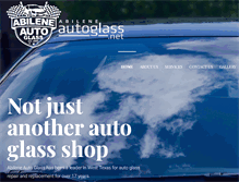 Tablet Screenshot of abileneautoglass.net